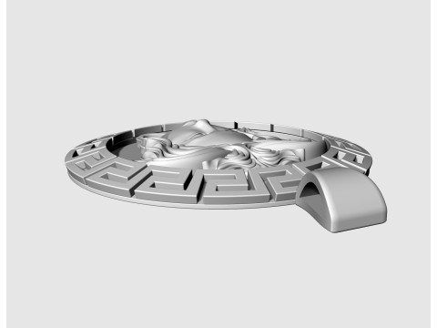 Medusa pendant 3D Print Model