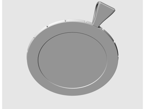 Medusa pendant 3D Print Model