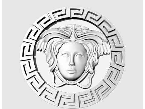 Medusa pendant 3D Print Model