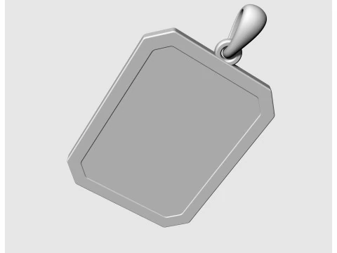 Геральдичний нестримний лев підвіска-v2 3D Принт Модель