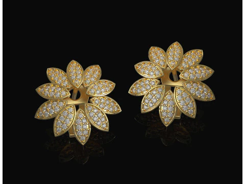 Сережки Rosita 3D Принт Модель