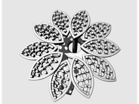 Rosita Earrings 3D Print Model