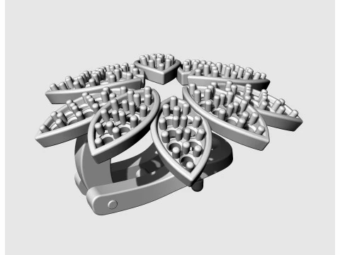 Rosita Earrings 3D Print Model