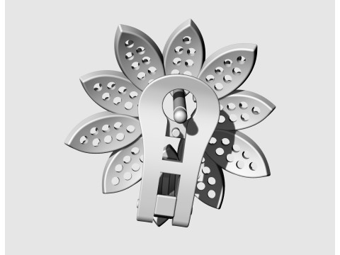 Rosita Earrings 3D Print Model