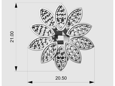 Rosita Earrings 3D Print Model