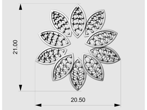 Rosita Earrings 3D Print Model