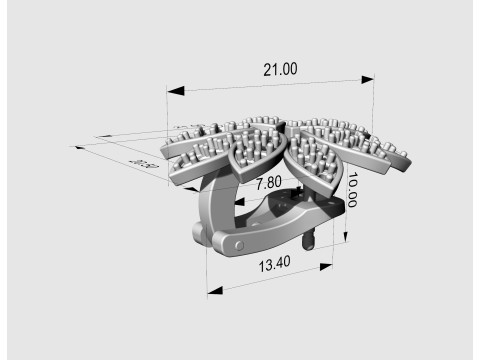 Rosita Earrings 3D Print Model