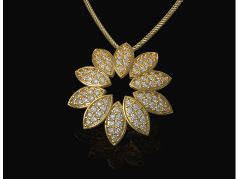 Wisiorek Rosita Model do druku 3D