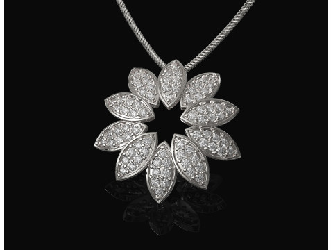 Ciondolo Rosita Modello di stampa 3D