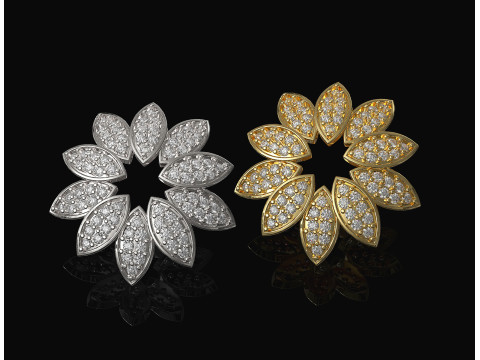 Ciondolo Rosita Modello di stampa 3D