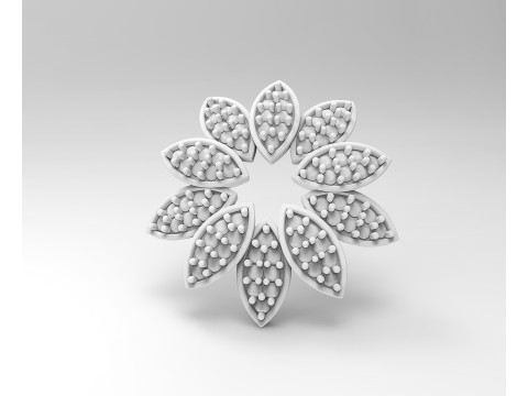 Ciondolo Rosita Modello di stampa 3D