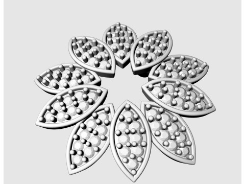 Ciondolo Rosita Modello di stampa 3D