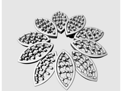 Ciondolo Rosita Modello di stampa 3D