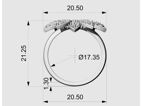 로지타 링 3D 프린트 모델