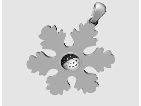 The six leaves pendant 3D Print Model