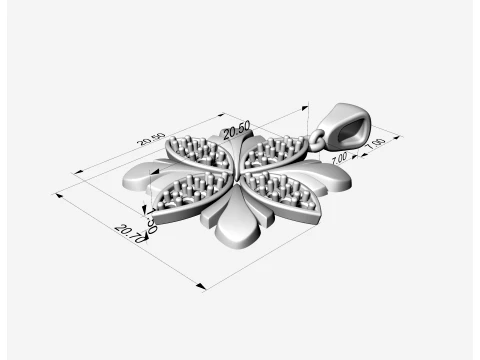 Montana Kolye 3D Baskı Modeli