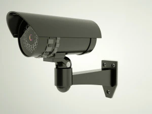 c&acirc;mera de seguran&ccedil;a cftv Modelo 3D