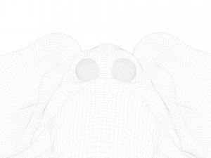elefante divertente Modello 3D