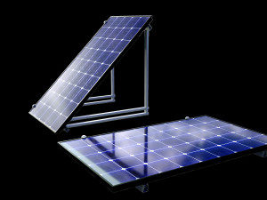 solar battery 3D-Modell