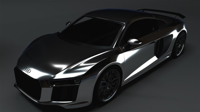 audi r8 v10 plus 3D 모델 .c4d .max .obj .3ds .fbx .stl .blend 