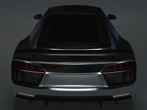 audi r8 v10 plus 3D 모델