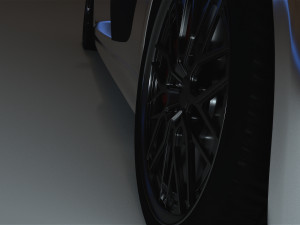audi r8 v10 plus 3D 모델