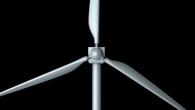 windmill Model 3D .c4d .max .obj .3ds .fbx .stl .blend 