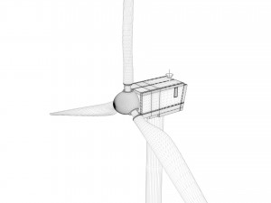 windmill Model 3D