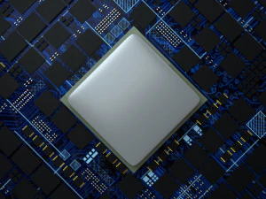 placa de circuito Modelo 3D