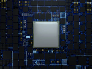 placa de circuito Modelo 3D