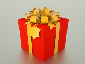 gift box 3D मॉडल