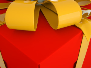 gift box 3D 模型