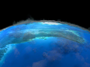 platte aarde 3D Model