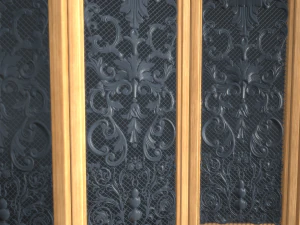 room divider screens set 3D Model