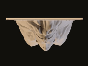 monastery statue of the greek goddess 3D Модель