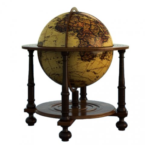 globle 3D Model .c4d .max .obj .3ds .fbx .stl .blend