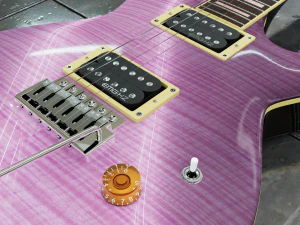 guitar m600t 3D Model