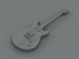 guitar m600t 3D Model