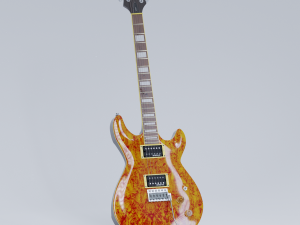 guitar m600t 3D Model