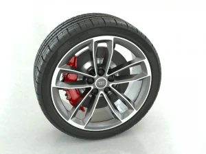 alloy wheel 3D Model