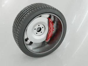 alloy wheel 3D Model