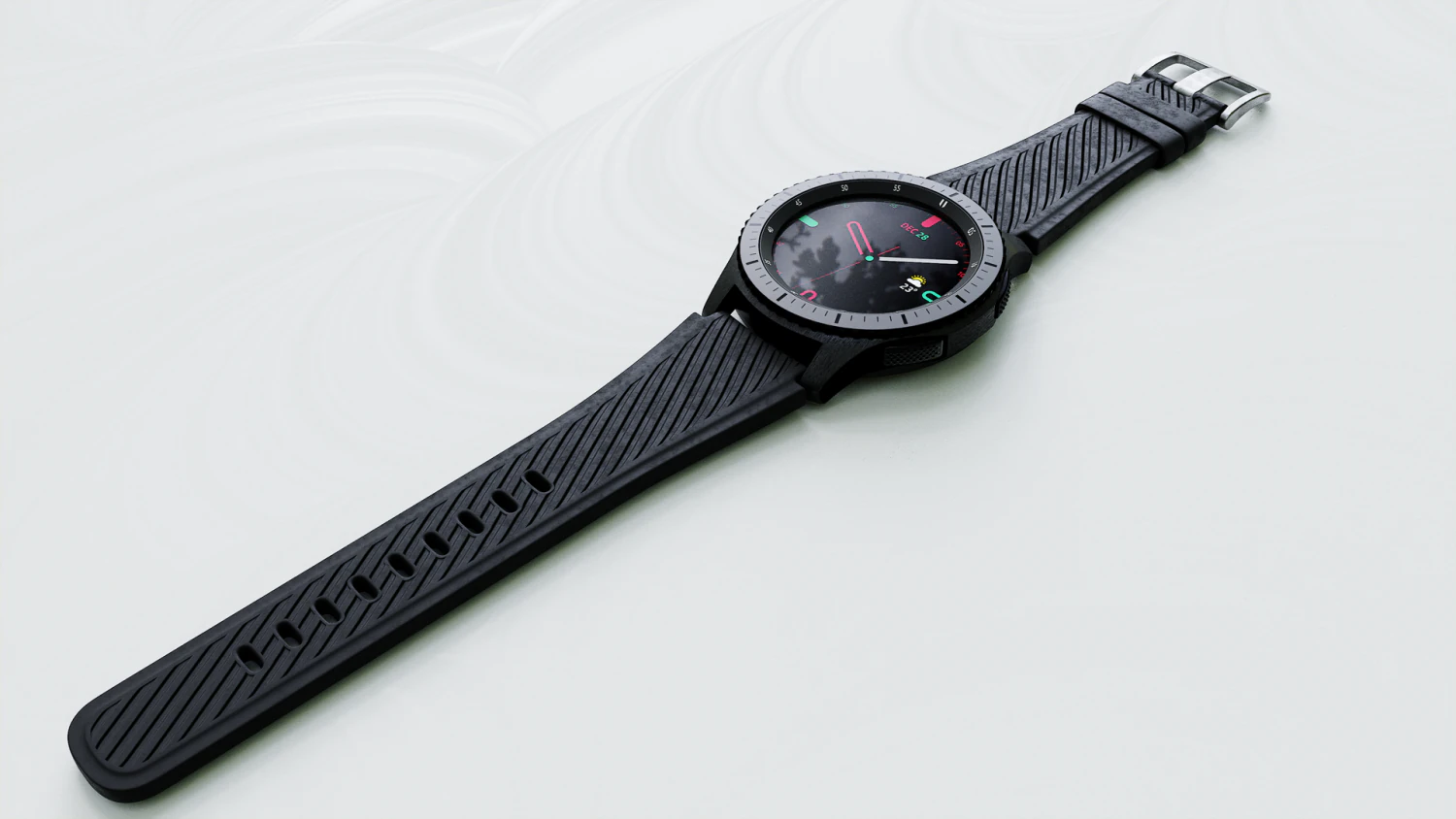 watch samsung gear s3 3D Model .c4d .max .obj .3ds .fbx .stl .blend 