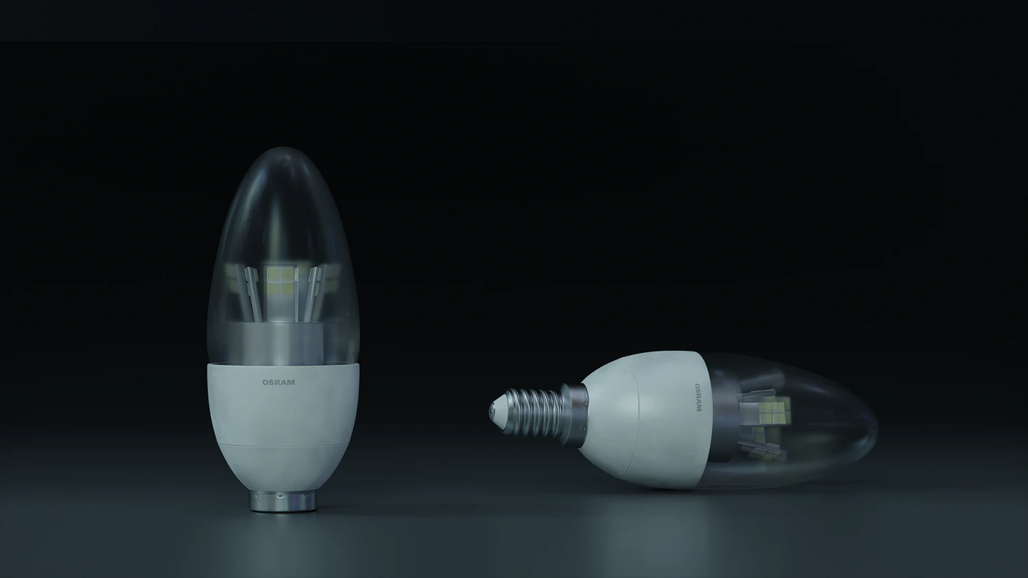 osram led star classic b 3D Model .c4d .max .obj .3ds .fbx .stl .blend 