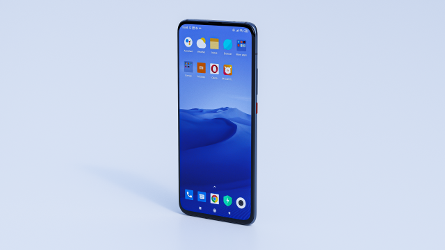 xiaomi poco f2 pro 3D Modell .c4d .max .obj .3ds .fbx .stl .blend