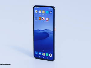 xiaomi poco f2 pro 3D Modell