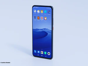 xiaomi poco f2 pro 3D Model