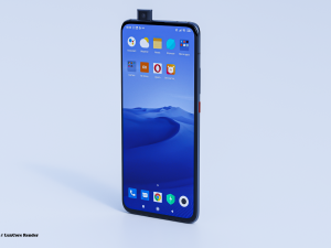 xiaomi poco f2 pro 3D Modell