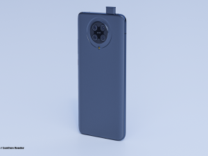 xiaomi poco f2 pro 3D Modell