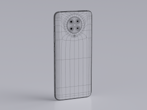 xiaomi poco f2 pro 3D Modell