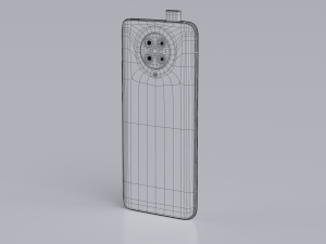 xiaomi poco f2 pro 3D Modell